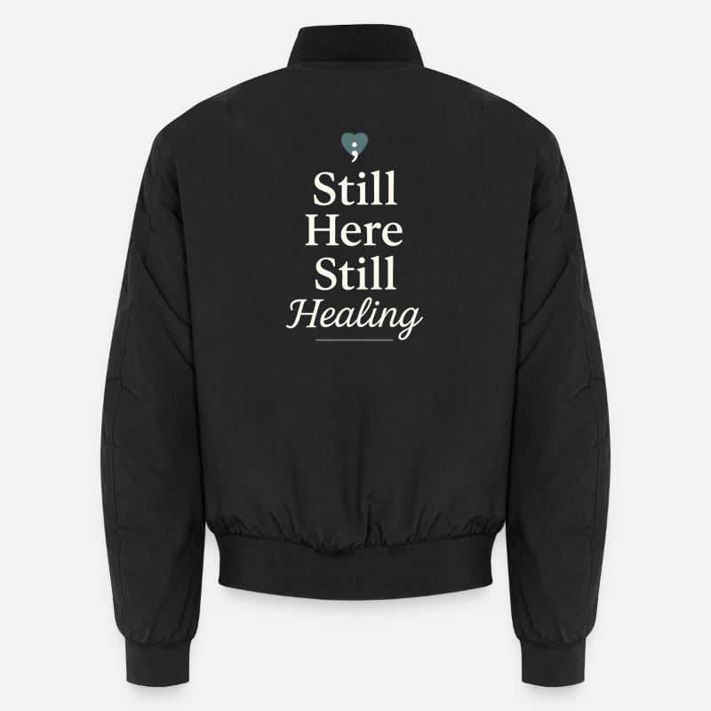 Suicide Loss Remembrance Walk Suicide - Unisex Bomberjacke - Schwarz