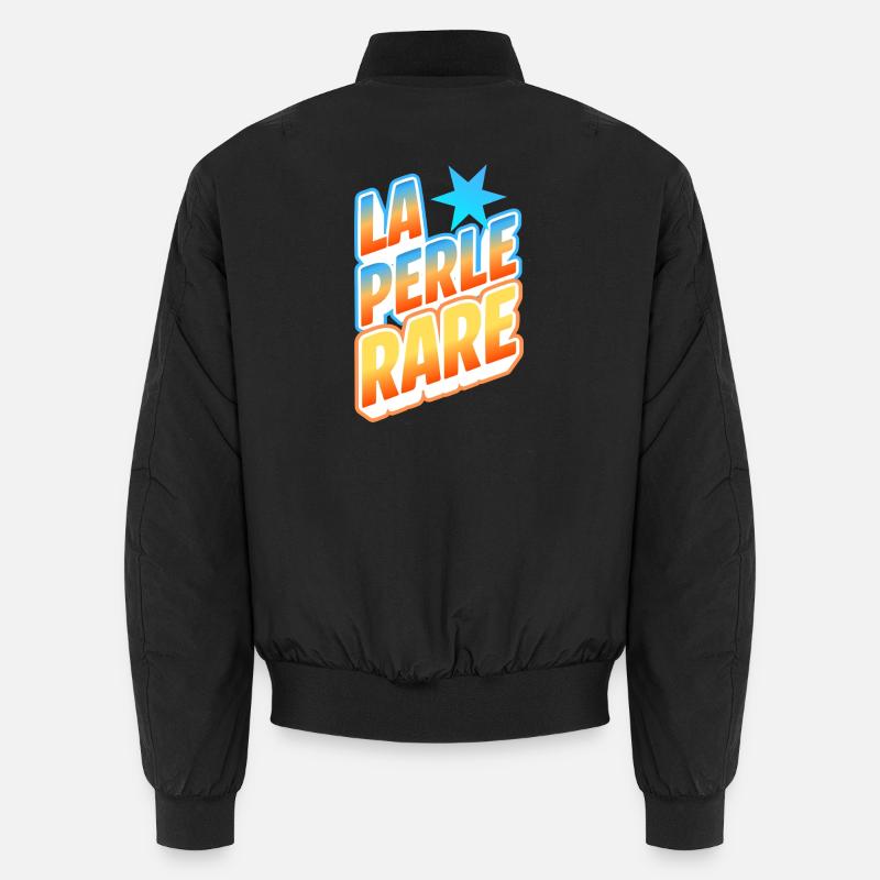 Die seltene Perle, positives Zitat Unisex Bomberjacke