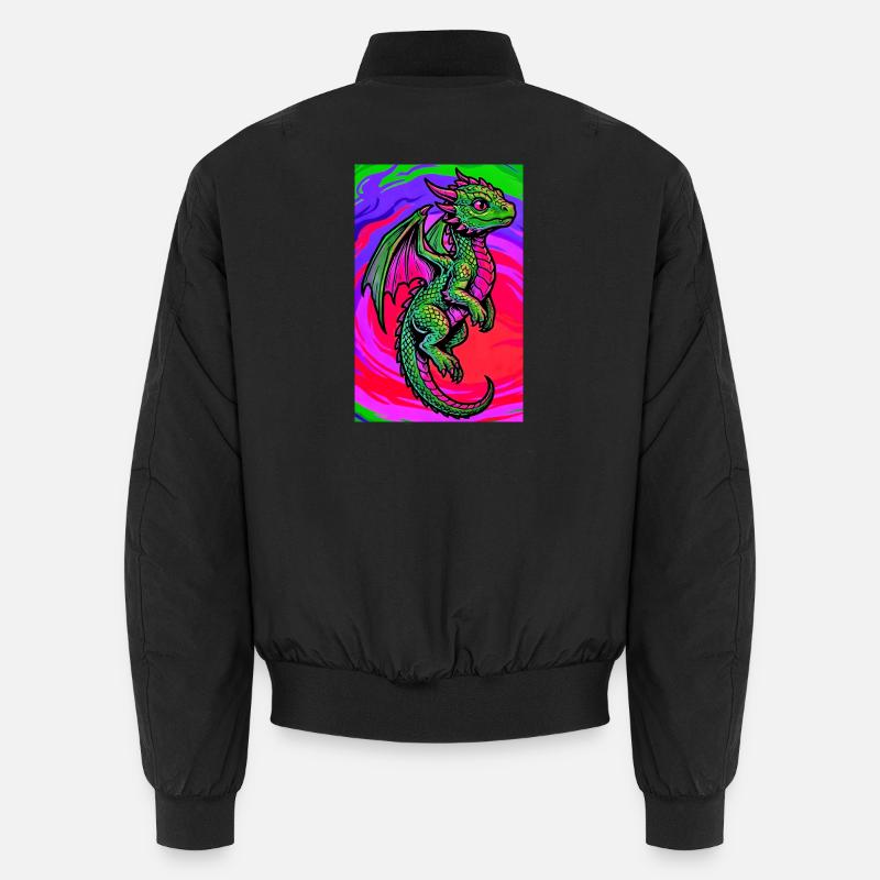 dragon - Bomber unisexe - noir