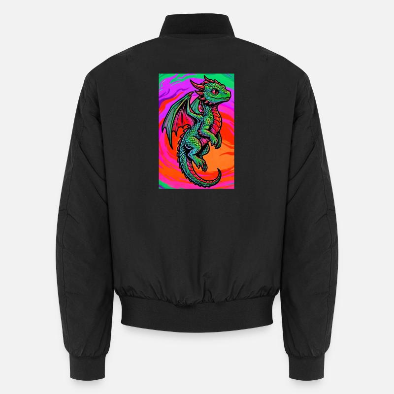 dragon - Bomber unisexe - noir