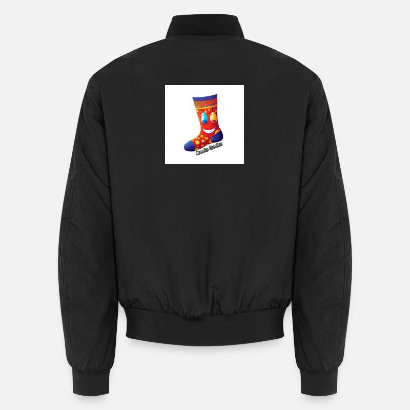 oole sock | Cheerful design with a smile Unisex Bomber Jacket