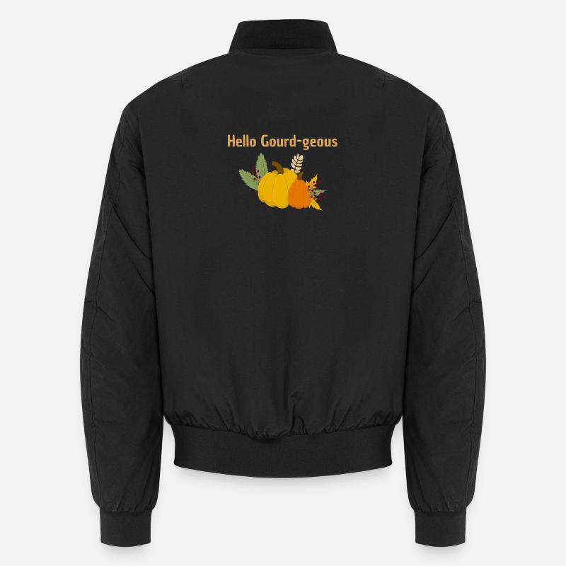 Hello Gourd-geous - Jeu de mots Bomber unisexe