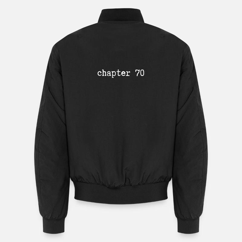 chapter 70 Geburtstag Unisex Bomberjacke