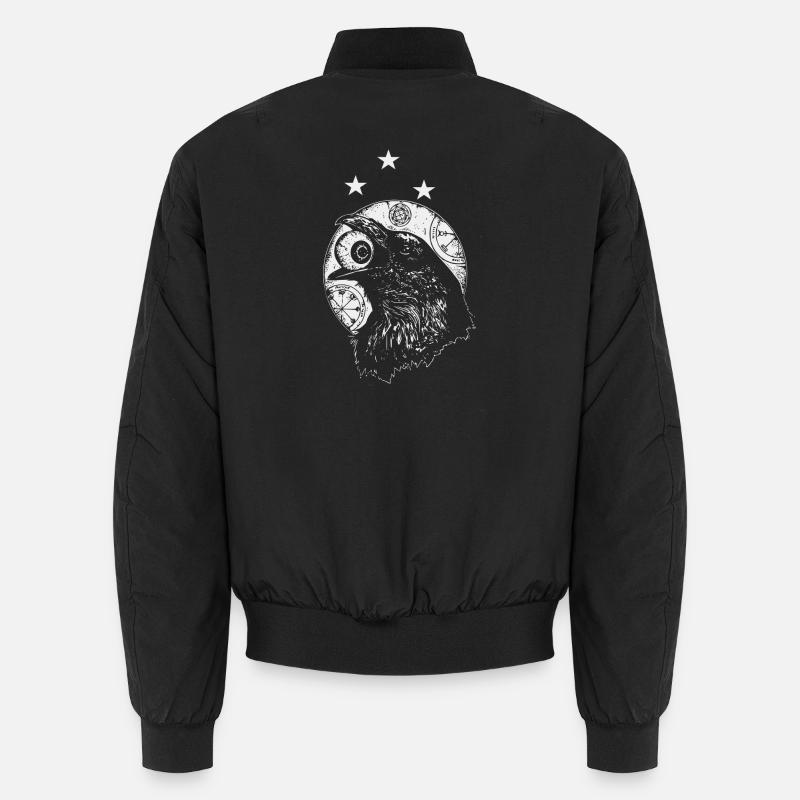 Schwarzer Rabe Unisex Bomberjacke