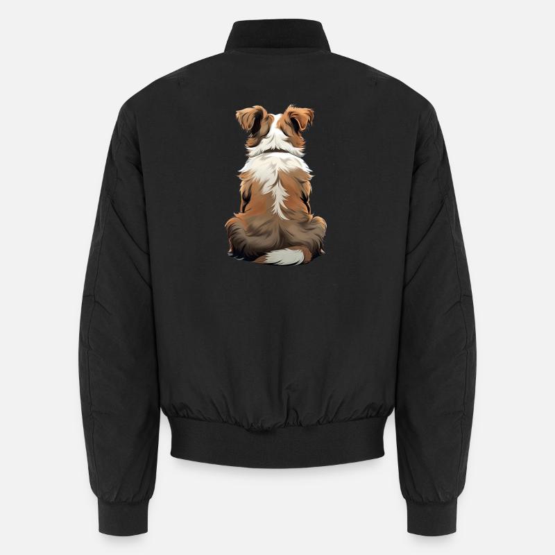 Australischer Schäferhund Unisex Bomberjacke