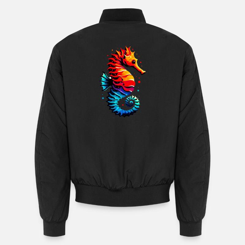 Hippocampe Bomber unisexe