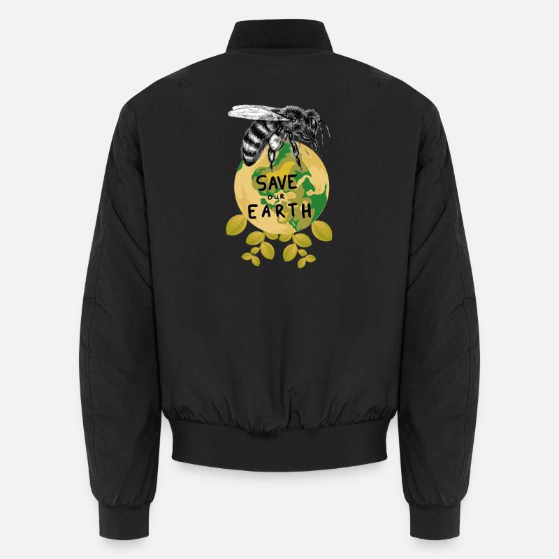 Das Brummen der Erde Unisex Bomberjacke