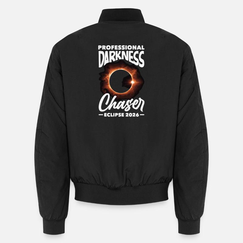 Sonnenfinsternis 2026, 12. August Unisex Bomberjacke