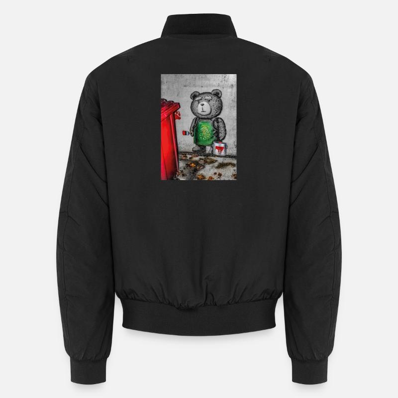Teddybär Unisex Bomberjacke