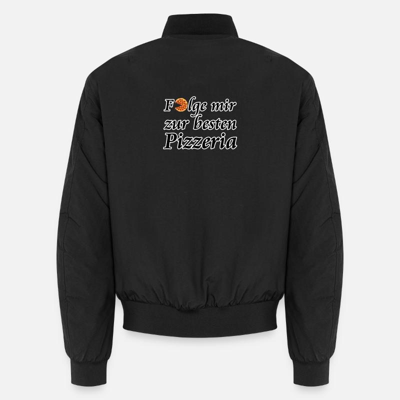 Beste Pizzeria, Pizza, Fun, Geschenk Unisex Bomberjacke