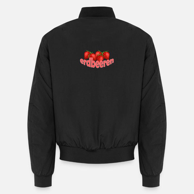 Fraises Bomber unisexe