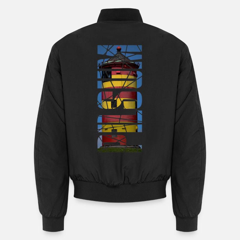 Leuchtturm Pilsum - Geschenk Unisex Bomberjacke