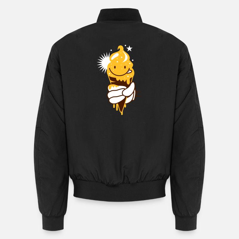 Glace kawaii à la main Bomber unisexe