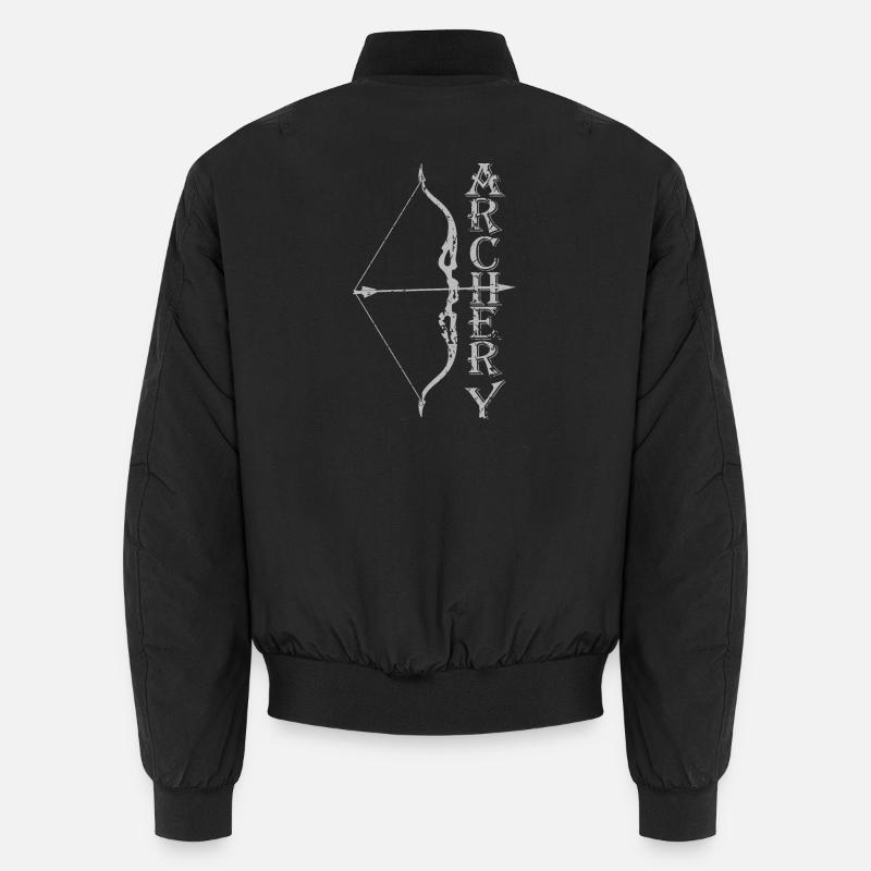 Archery, Archery, Archery - Unisex Bomber Jacket - black