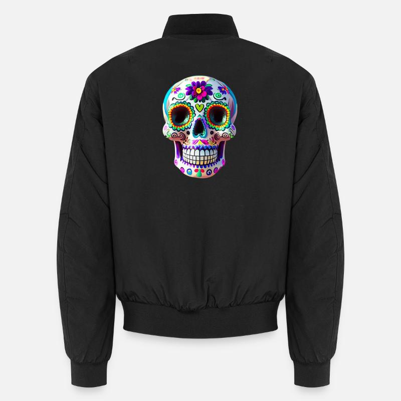 Dia de los Muertos - Unisex Bomberjacke - Schwarz