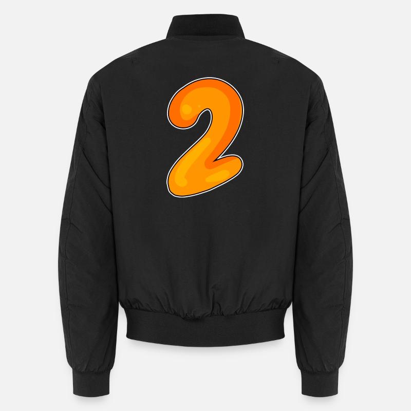 2 - Bomber unisexe - noir