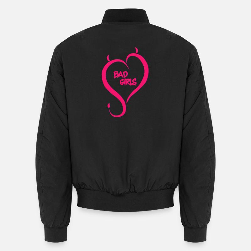 Böse Mädchen Unisex Bomberjacke