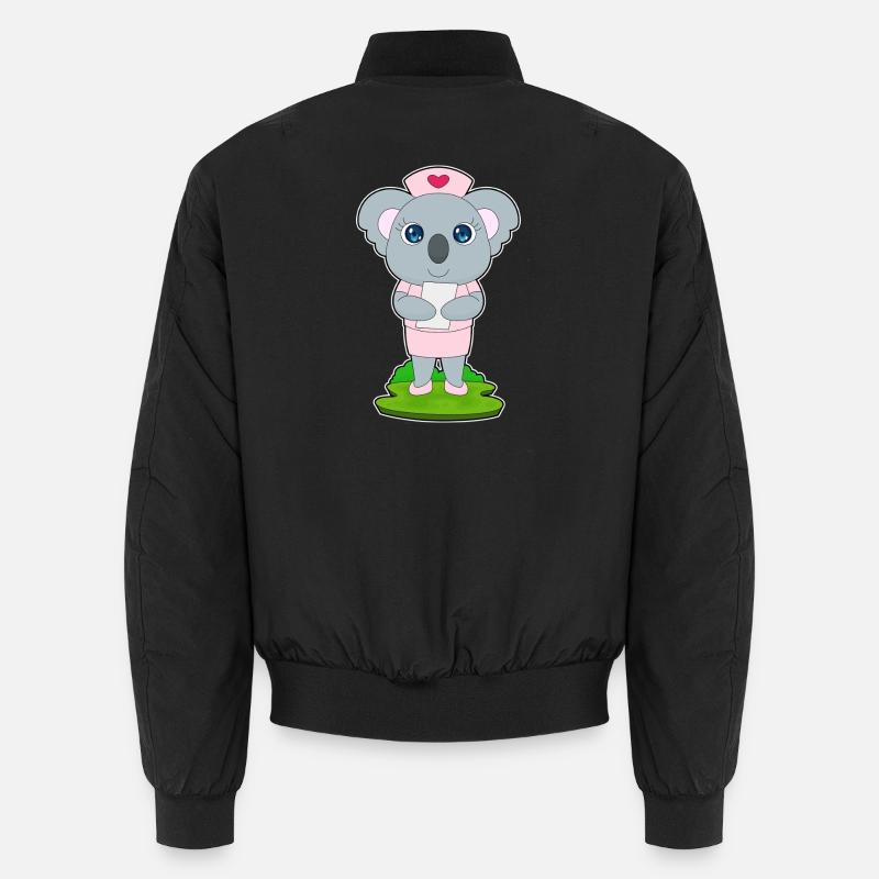 Koala Nurse Unisex Bomber Jacket