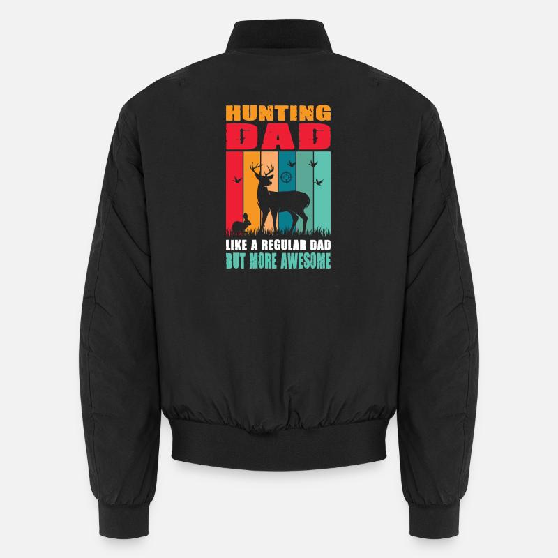Hunter Gift Hunting Hunting Hunter Exam - Unisex Bomber Jacket - black