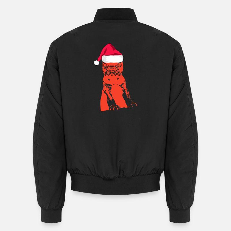 Bulldog Unisex Bomber Jacket