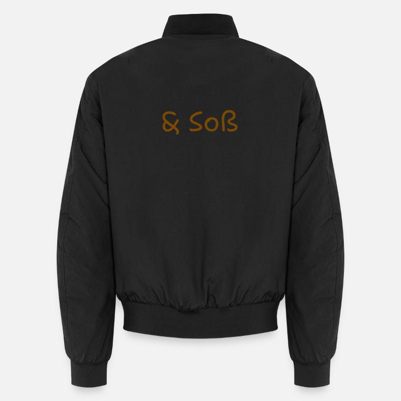 Sauce(s) - Bomber unisexe - noir