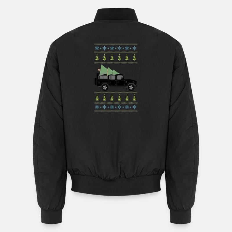 Defender 110 Black Christmas Light Bomber unisexe