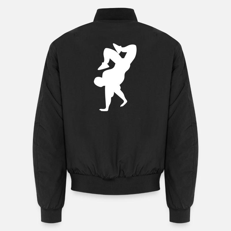 Breakdance - Unisex Bomberjacke - Schwarz