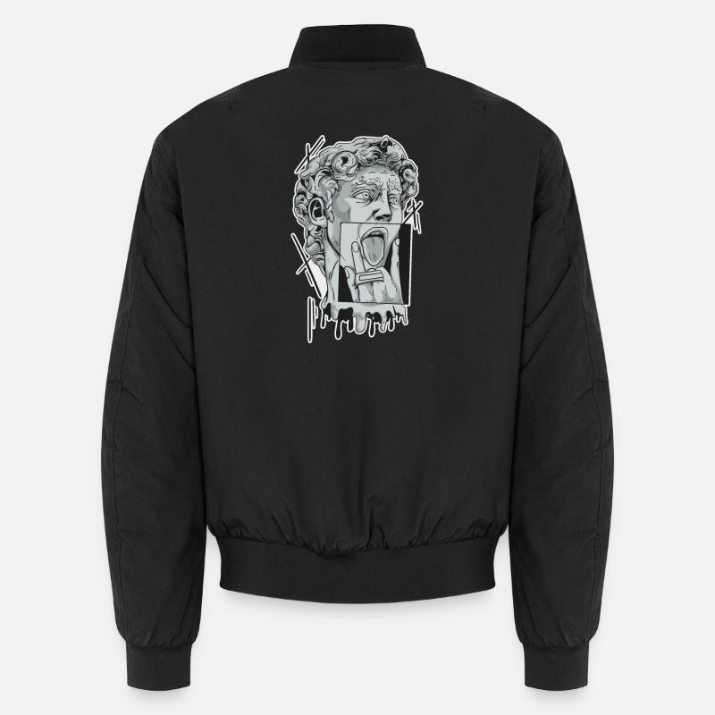 Sculpture by David Unisex Bomber Jacket