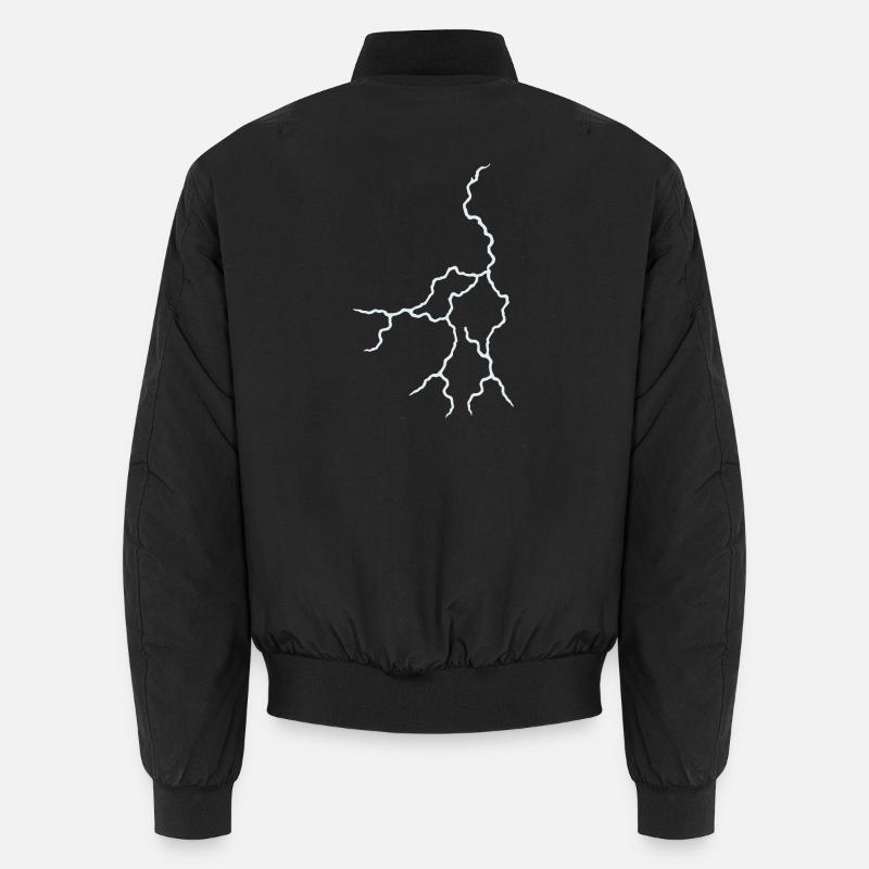 Foudre - Bomber unisexe - noir