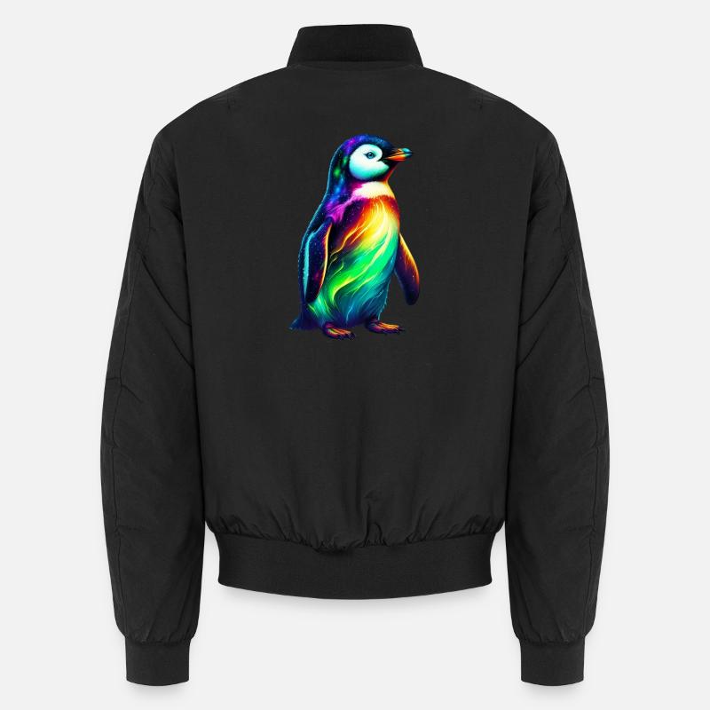 Pingouin - Bomber unisexe - noir