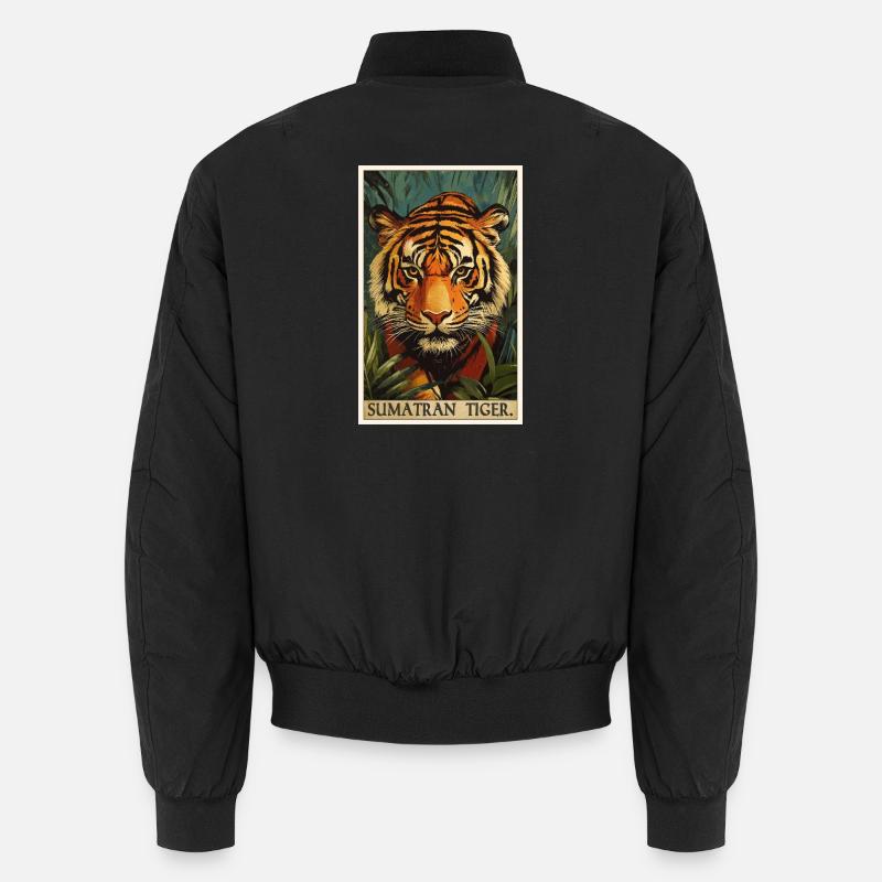 Sumatran tiger Unisex Bomber Jacket