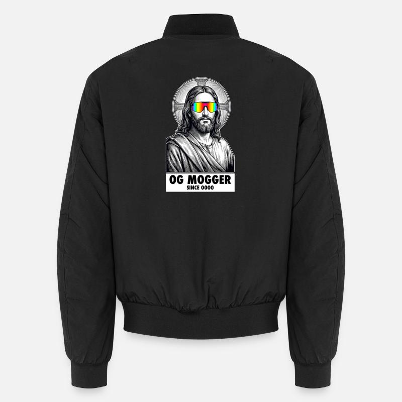 Jésus original de Mogger - Funny Flex Meme Bomber unisexe