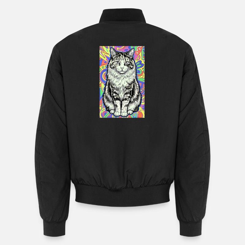 cat Unisex Bomber Jacket