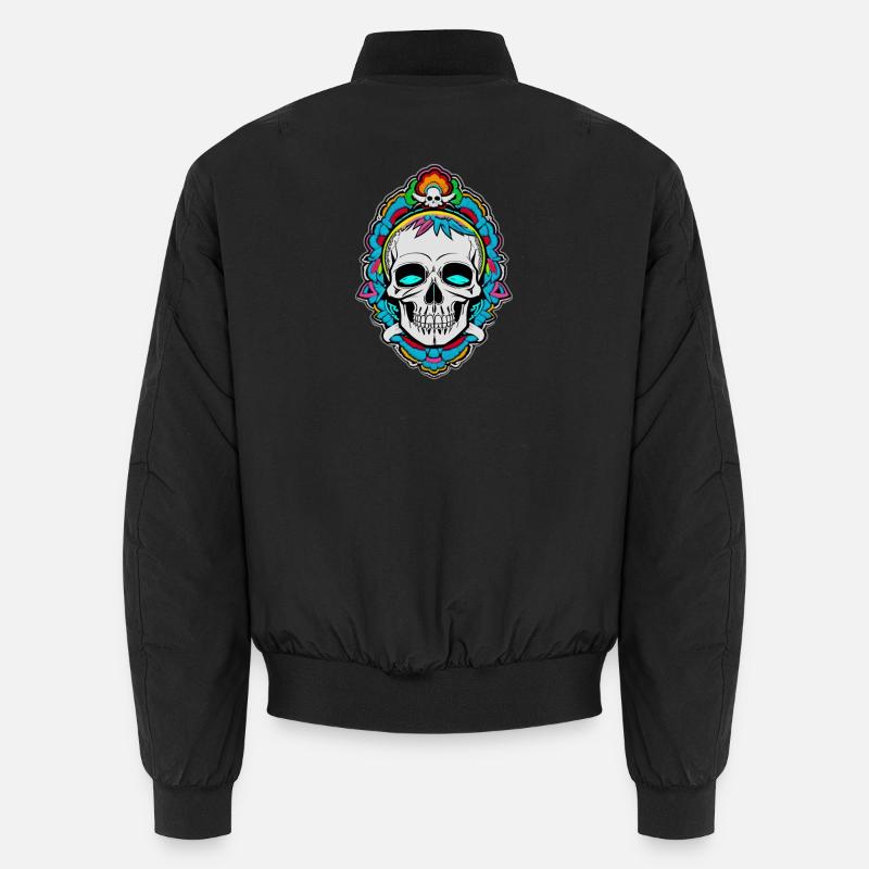 Skull Unisex Bomber Jacket