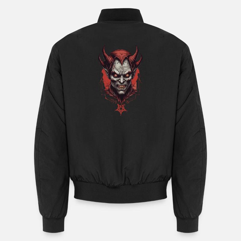 Diable démon de l'enfer Bomber unisexe