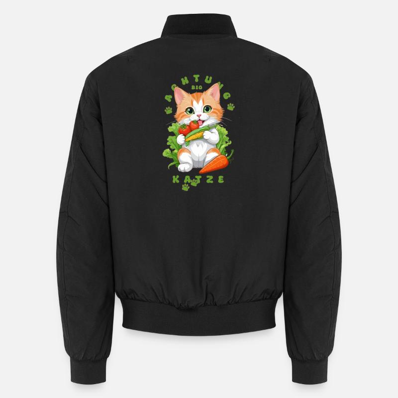 Bio Katze Unisex Bomberjacke