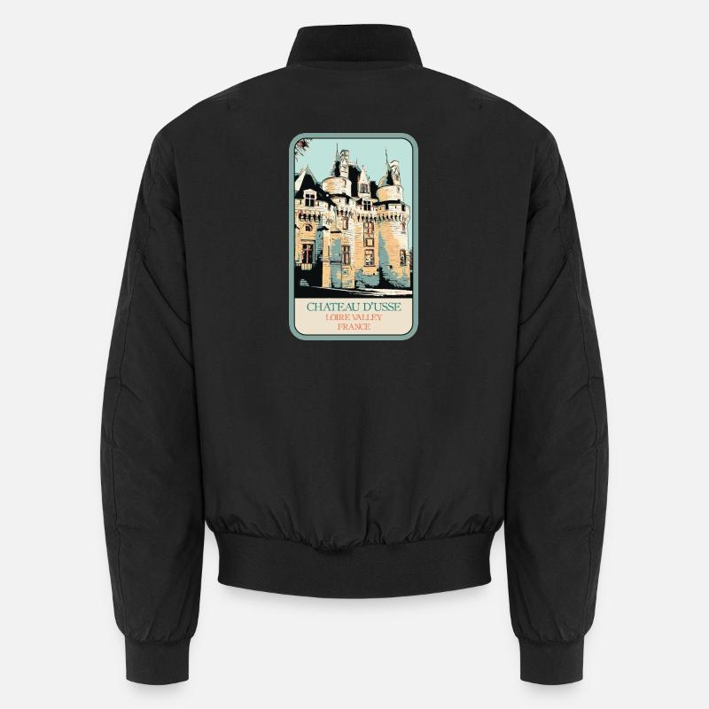 Château d'Ussé, Loire-Tal Unisex Bomberjacke