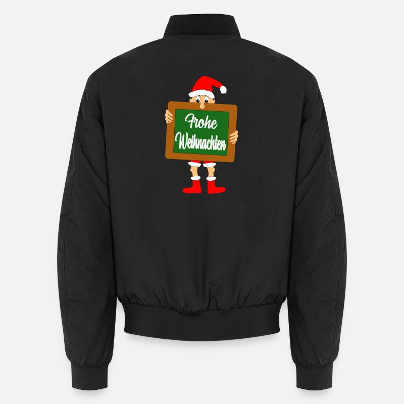 Noël - Bomber unisexe - noir