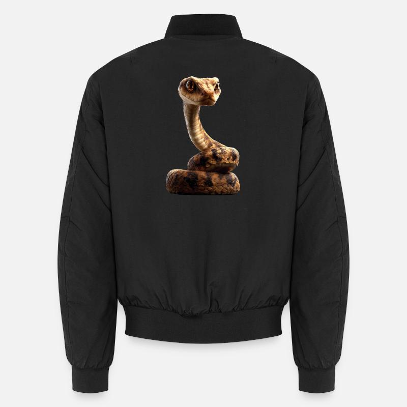 snake, python, cobra, rattlesnake, snakes Unisex Bomber Jacket