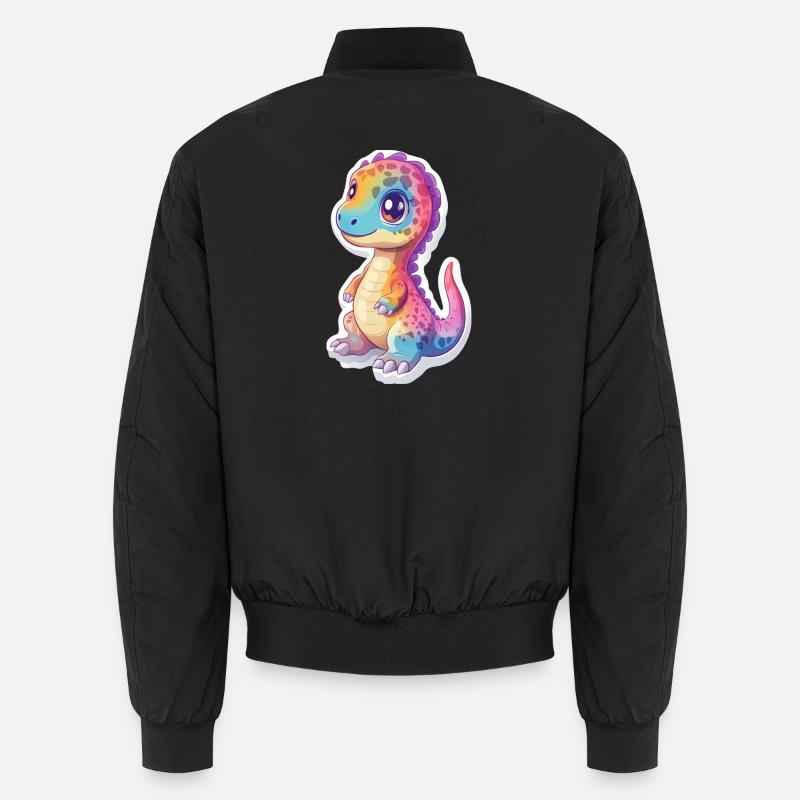 Dinosaure - Bomber unisexe - noir