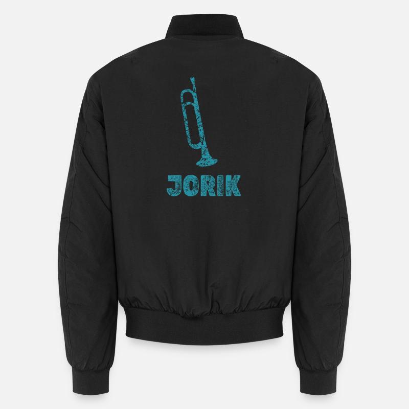 Jorik - Unisex Bomberjacke - Schwarz