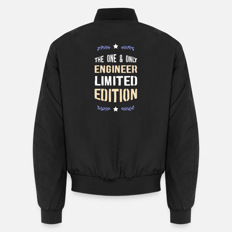 Only Engineer Édition Limitée - Bomber unisexe - noir