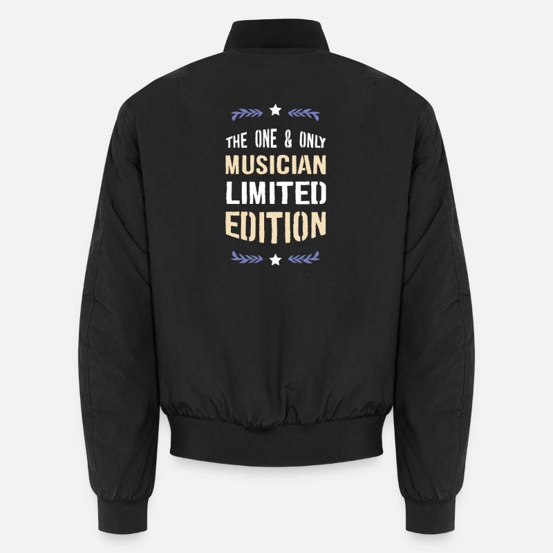 Der Eine Musiker Limited Edition - Unisex Bomberjacke - Schwarz