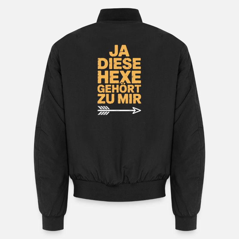 Cette sorcière m’appartient Halloween Bomber unisexe