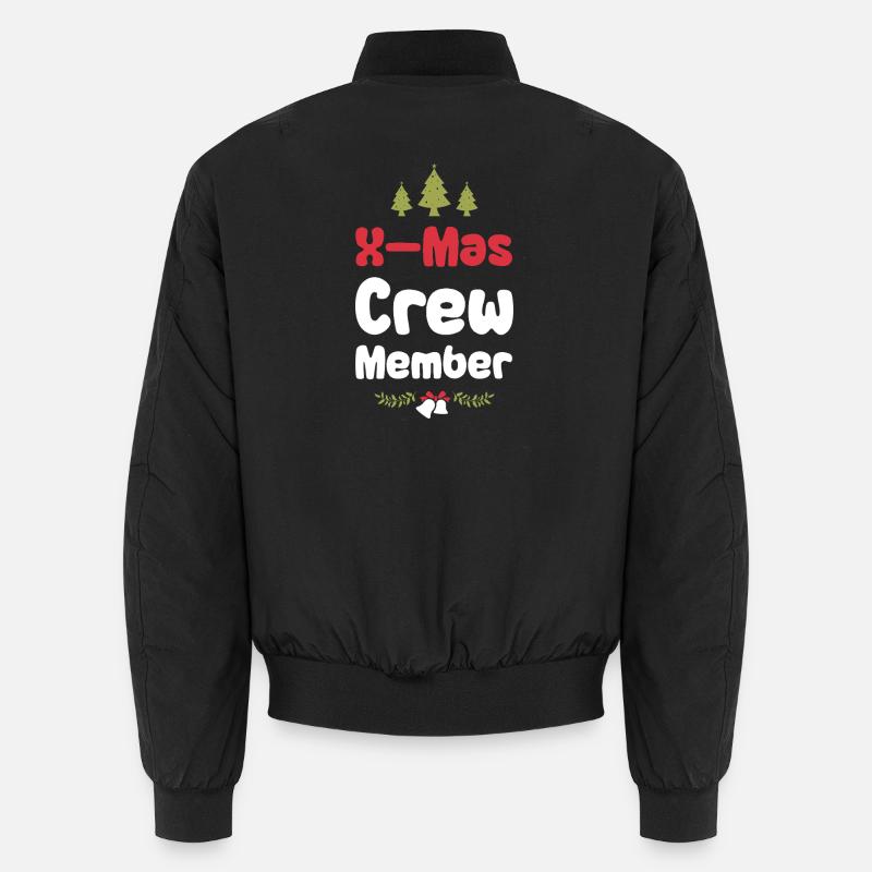 X-Mas Crew Mitglied Unisex Bomberjacke