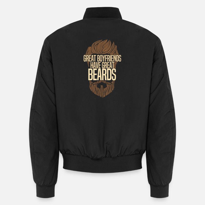 Great Boyfriends Have Great Beards Unisex Bomber Jacket