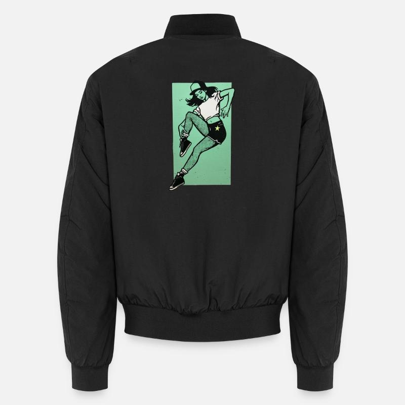 Danseuse #4 - Bomber unisexe - noir