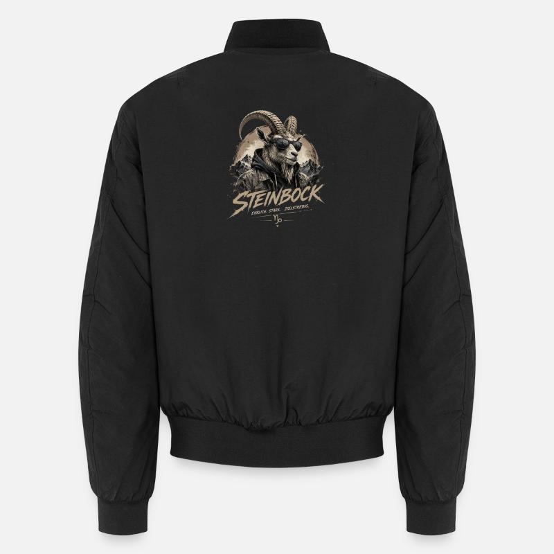 Steinbock Style Unisex Bomberjacke
