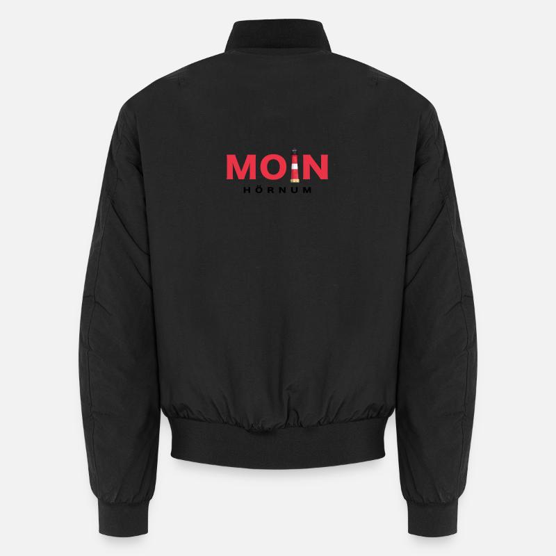 Moin Sylt, Leuchtturm Hörnum Unisex Bomberjacke