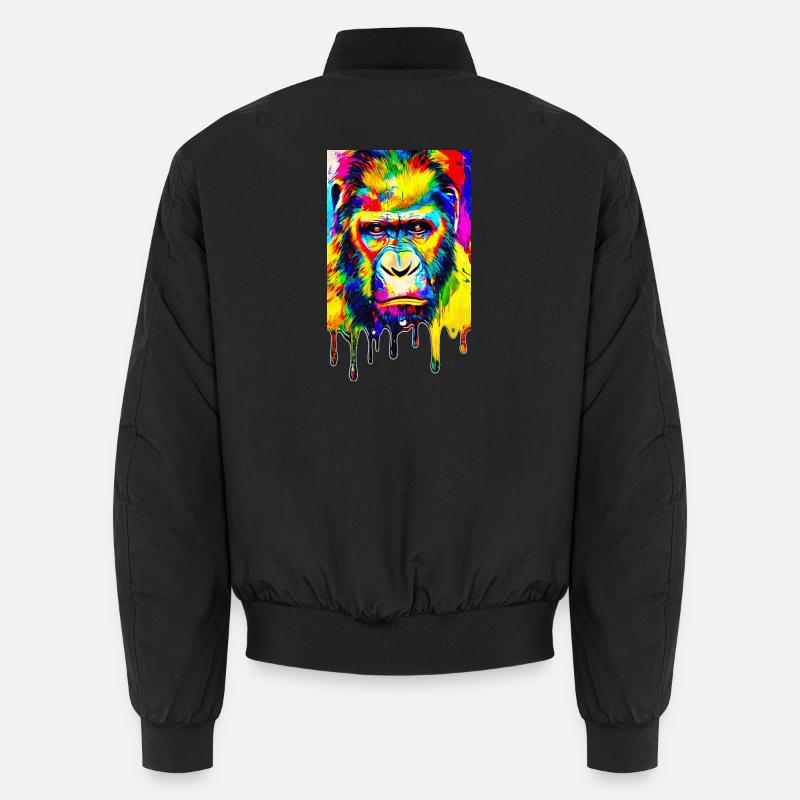 Urban Gorilla - Graffiti Art Unisex Bomber Jacket